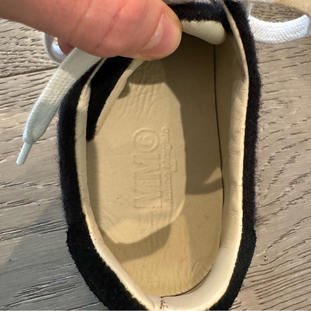 Maison Margiela Black and White Platform Sneakers - Picture 10 of 10